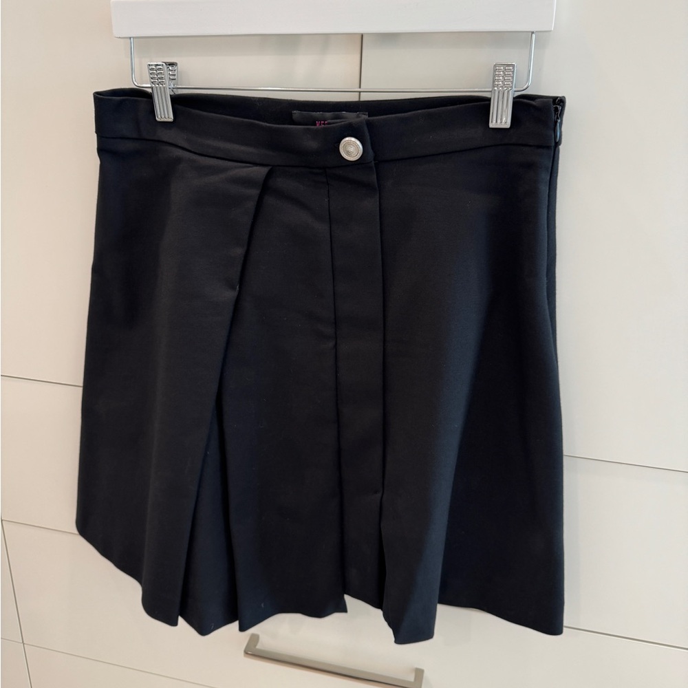 Versus by Versace Black A-line Black Skirt Size 8